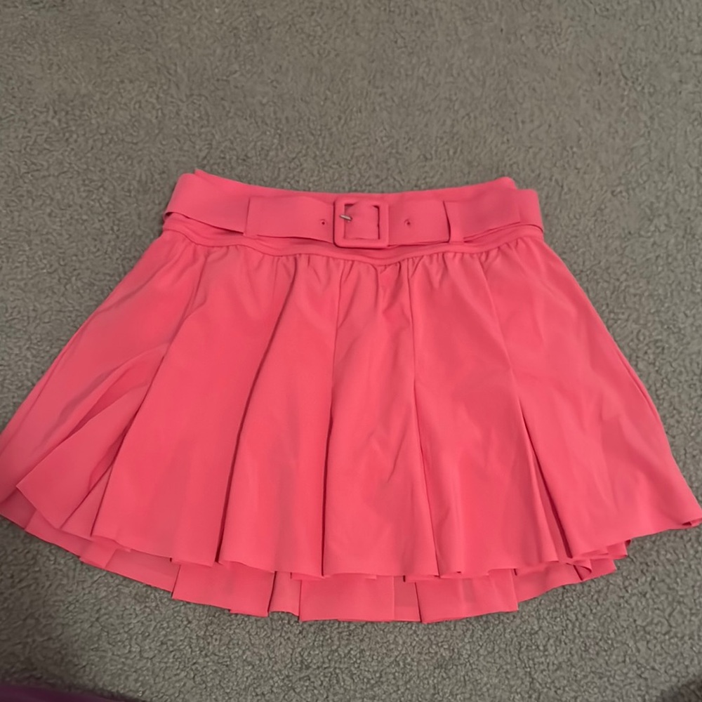 Aerie Pink Pleated Tennis Skirt